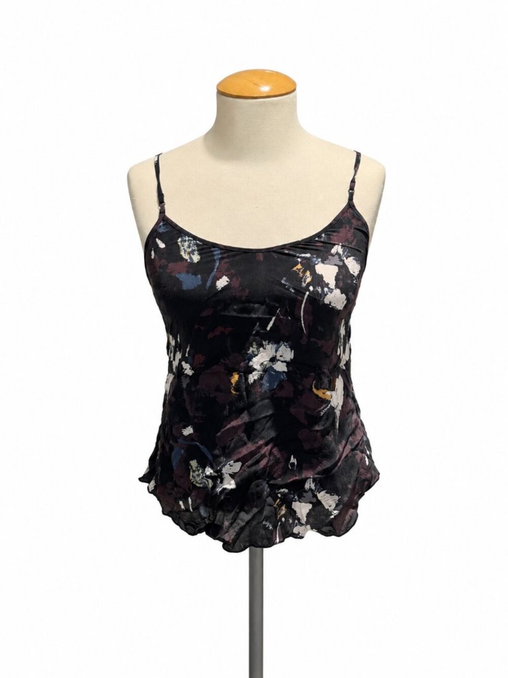 Wilfred 100% Silk Dark Floral Cami
